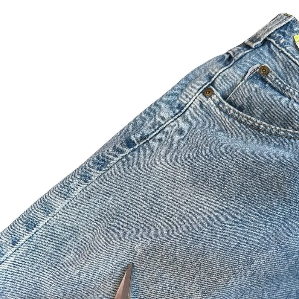 Carhartt B18 Traditional Fit Tapered Jeans Stonewash Light Medium Blue 40x30